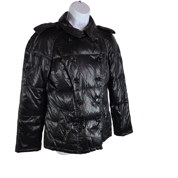 Burberry black down quilted puffer jacket - Picture 1 of 14